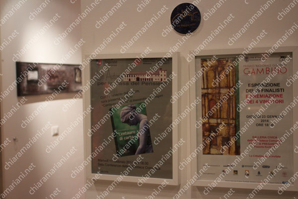 Premio Gambino_esposizione finalisti 2014